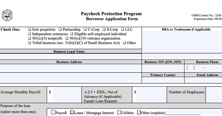 The Paycheck Protection Problem