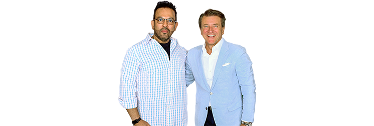Robert Herjavec and David Javaheri together in Nashville