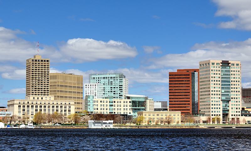 Cambridge MA skyline